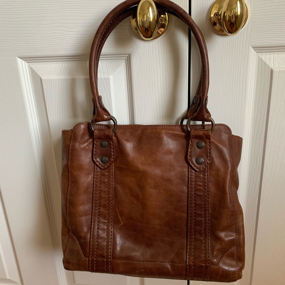 FRYE Melissa Tote Cognac